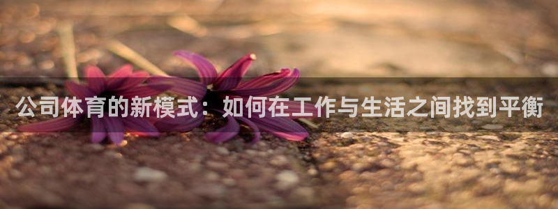 3377体育官方正版app娱乐平台：公司体育的新模式：如何在